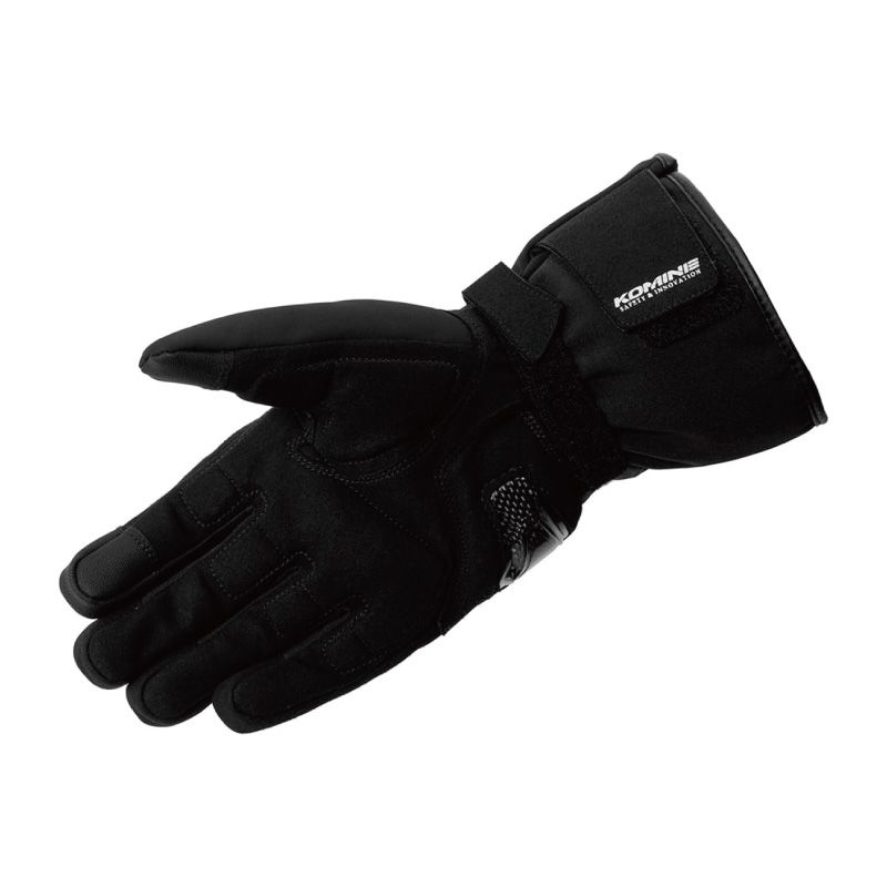 メーカー正規品 KOMINE コミネ 08-2175-BK-L 電熱グローブセット EK-2175 ブラック Lサイズ 7.4V対応 冬用ライディング