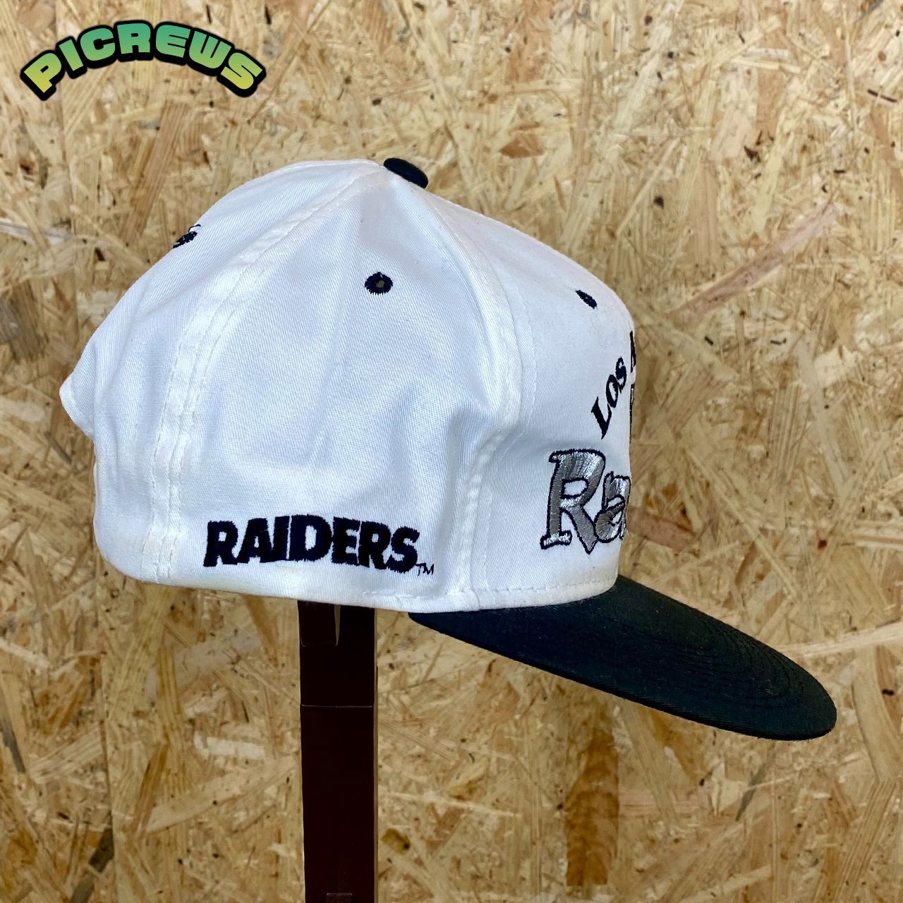 帽子NFL LOS ANGELES RAIDERS ビンテージスナップバックキャップ