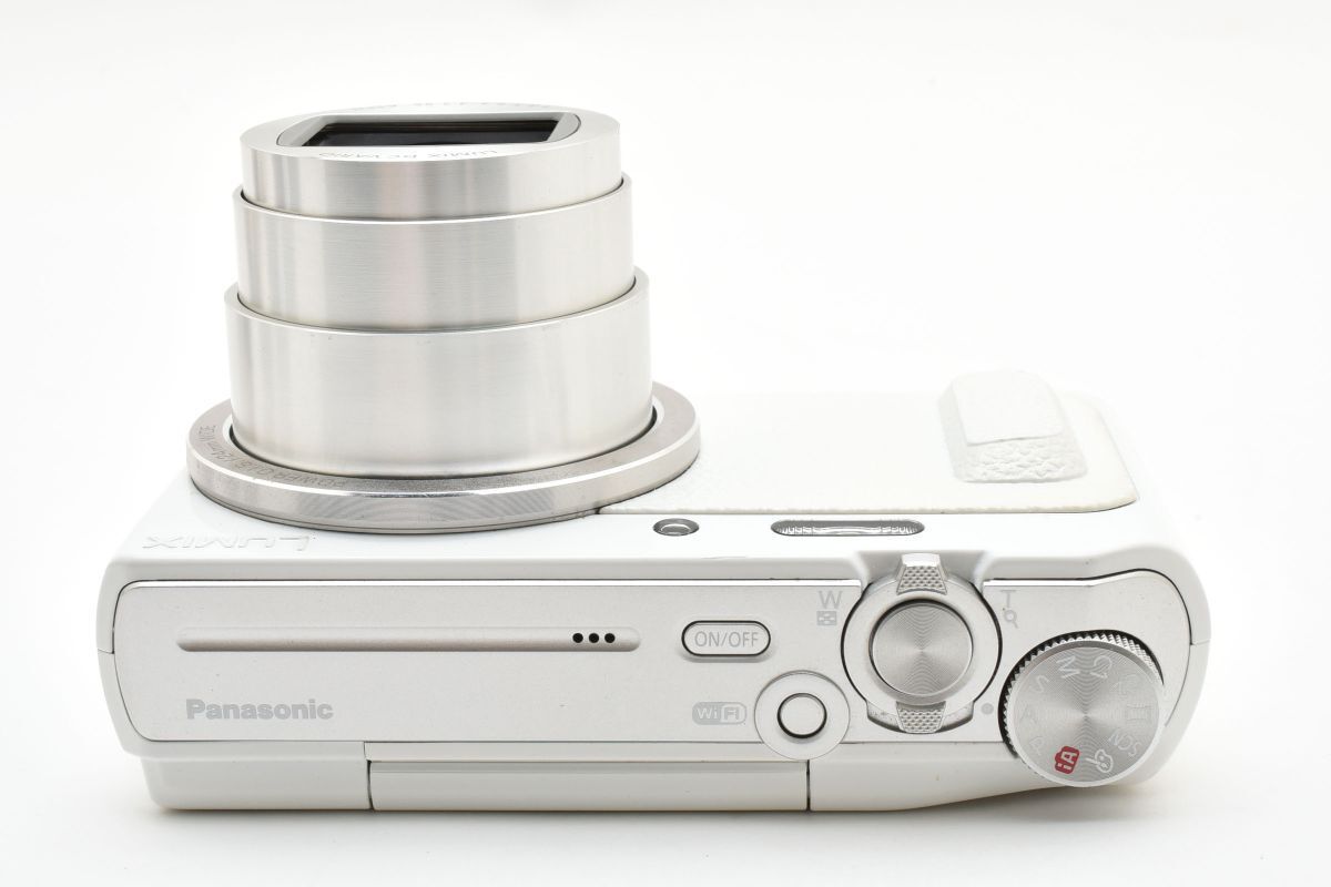 。【画面ヤケあり】Panasonic LUMIX DMC-TZ57 ホワイト Panasonic Lumix TZ57 20X 15 MP Digital Camera White DMC-TZ57-W