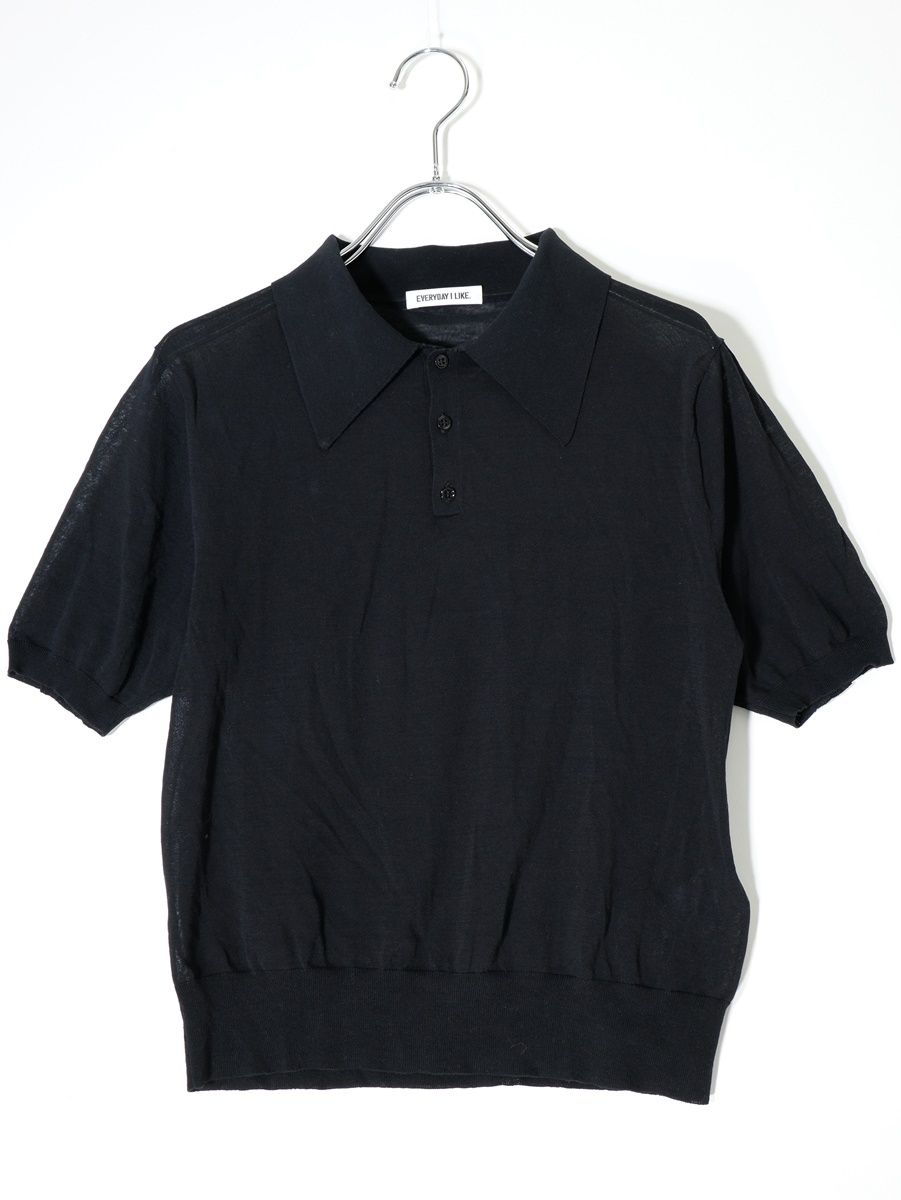 DEUXIEME CLASSE - Deuxieme Classe/ドゥーズィエムクラス Cotton Poloshirt ニット(ポロシャツ)【フリー】【LKNA74104】 Deuxieme Classe/ドゥーズィエムクラス Cotton Poloshirt ニット
