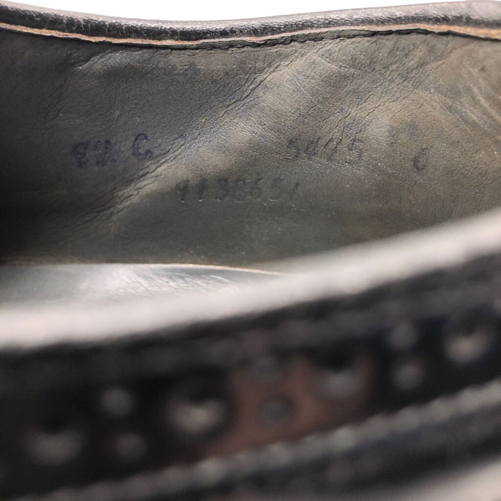 60～70年代 NUNN BUSH ナンブッシュ ロングウィングチップ レザー