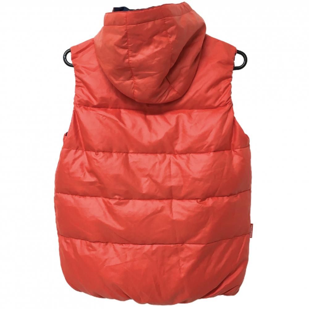 ルコックスポルティフゴルフダウンベストメンズ脱着フード付きサイズL