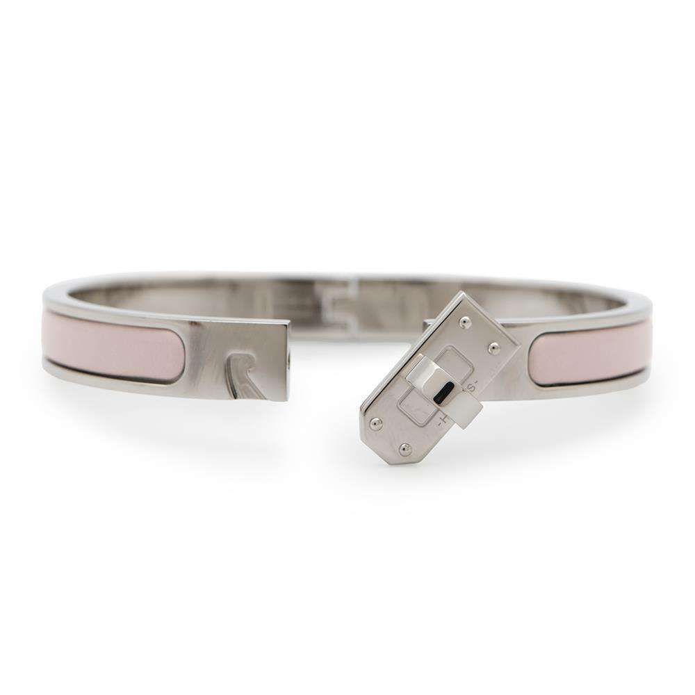 HERMES ミニクリックケリー ブレスレット PM ローズカンダー HERMES (エルメス) ミニ クリック ケリー PM バングル