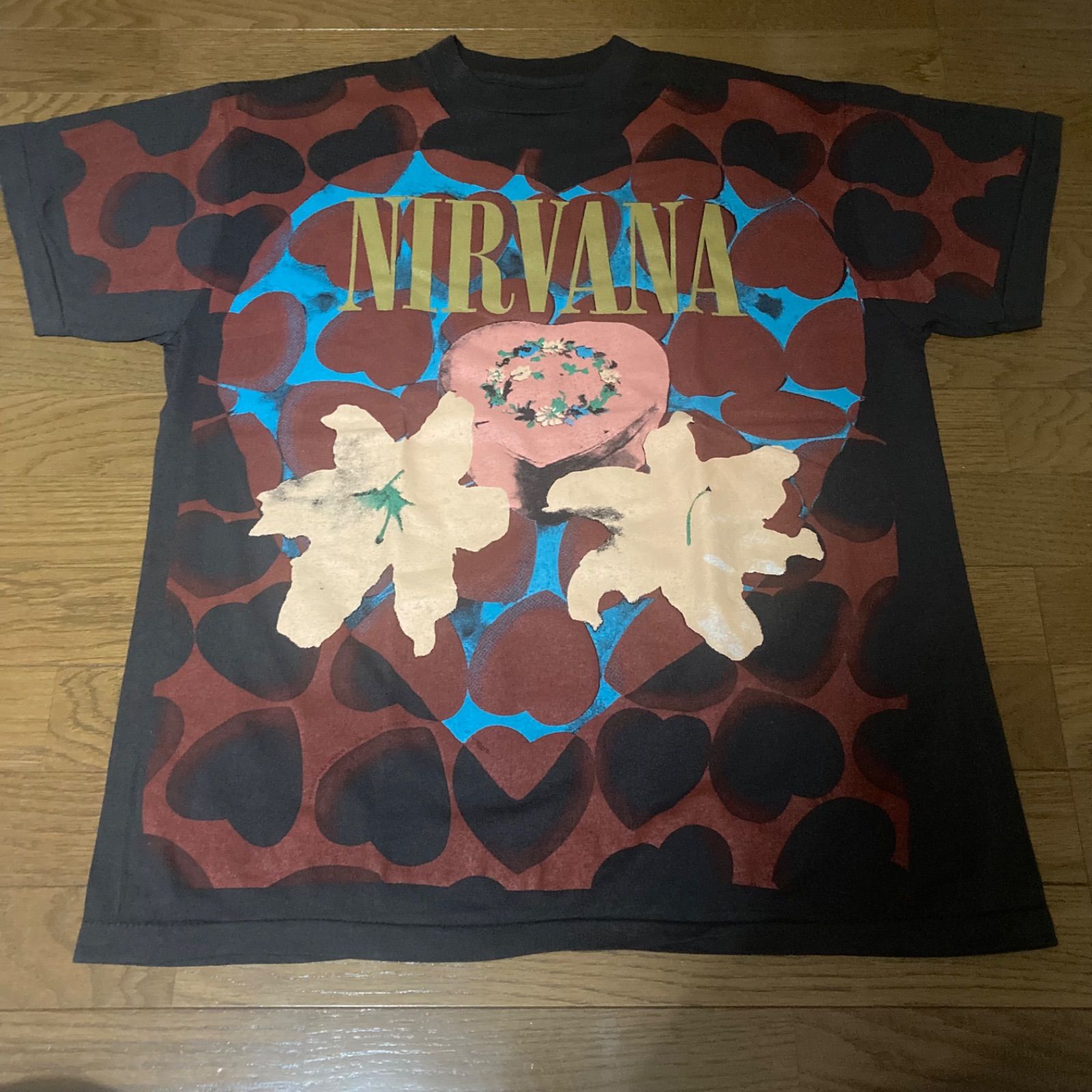 90s ビンテージ ニルヴァーナ NIRVANA BOX Tシャツ 未着用 ヴィンテージ 90s VINTAGE NIRVANA Heart-Shaped Box Tee
