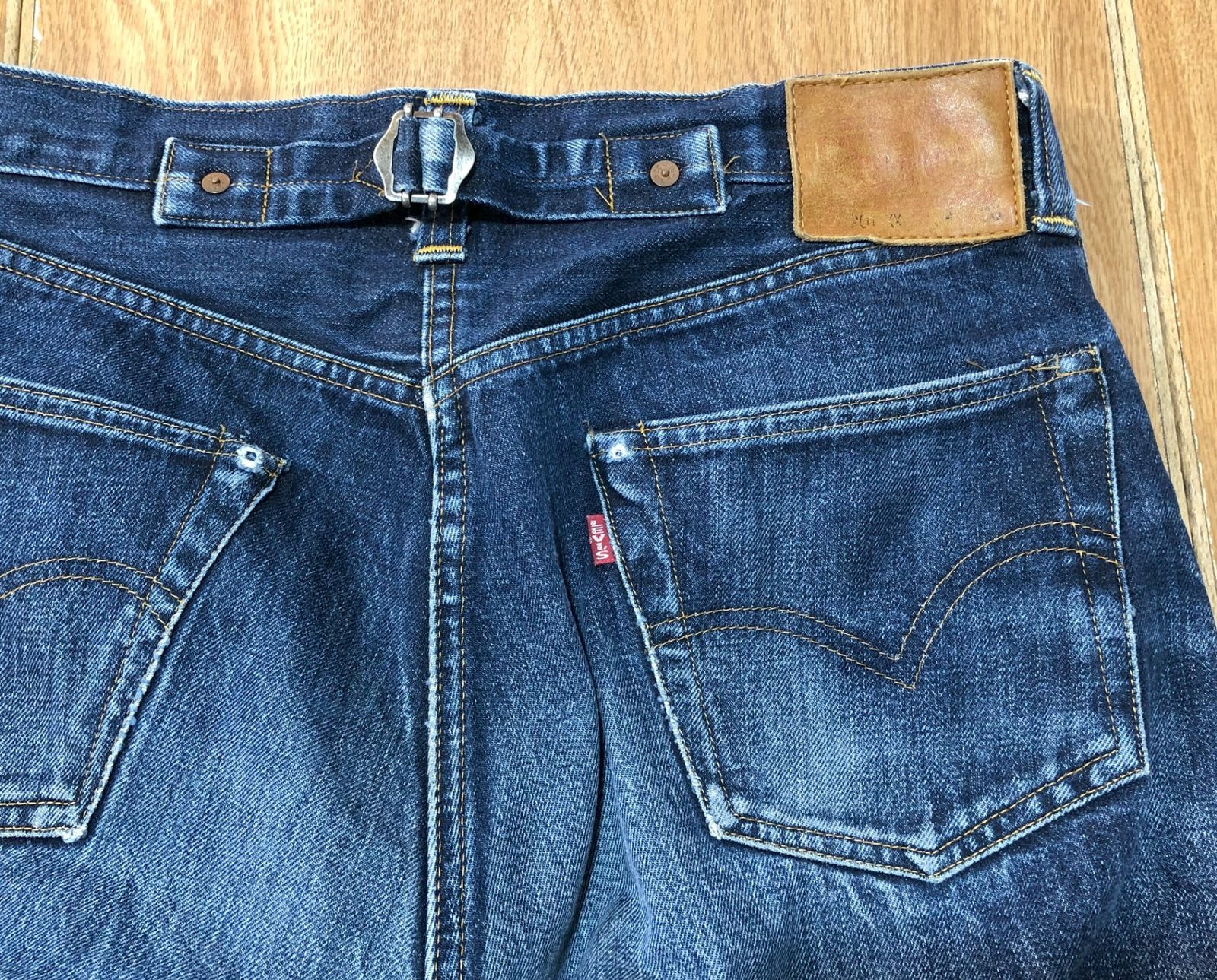 LEVI'S リーバイス 201XX デニムパンツ ジーンズ W33×L36 ボタン裏555