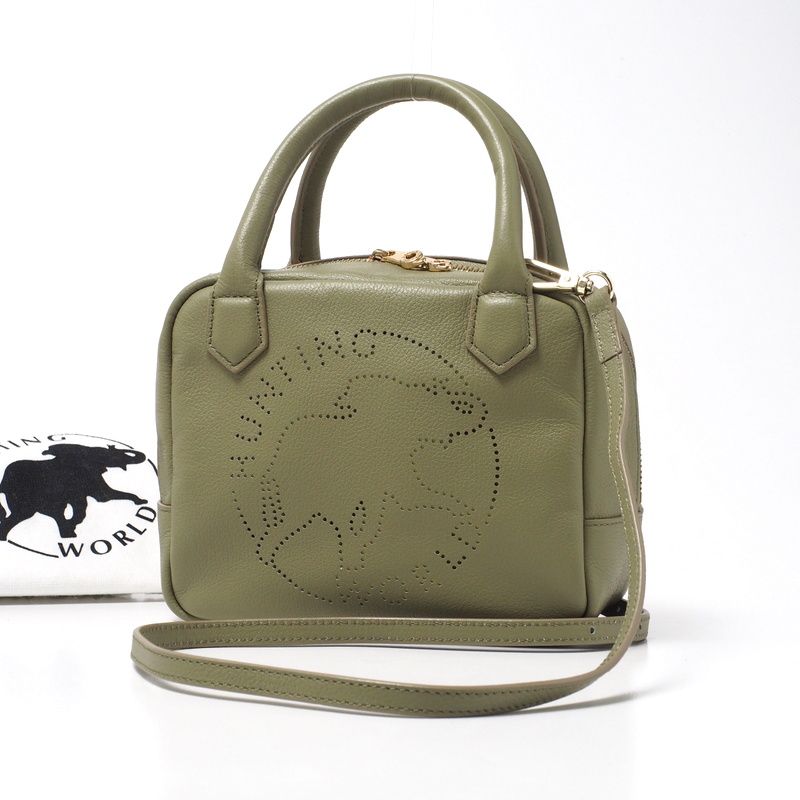 美品】HUNTING WORLD ハンティングワールド ショルダーバッグ