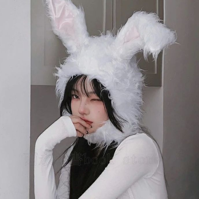 もふもふ ウサギ 被り物 かぶりもの 兎 兔 うさぎ ラビット