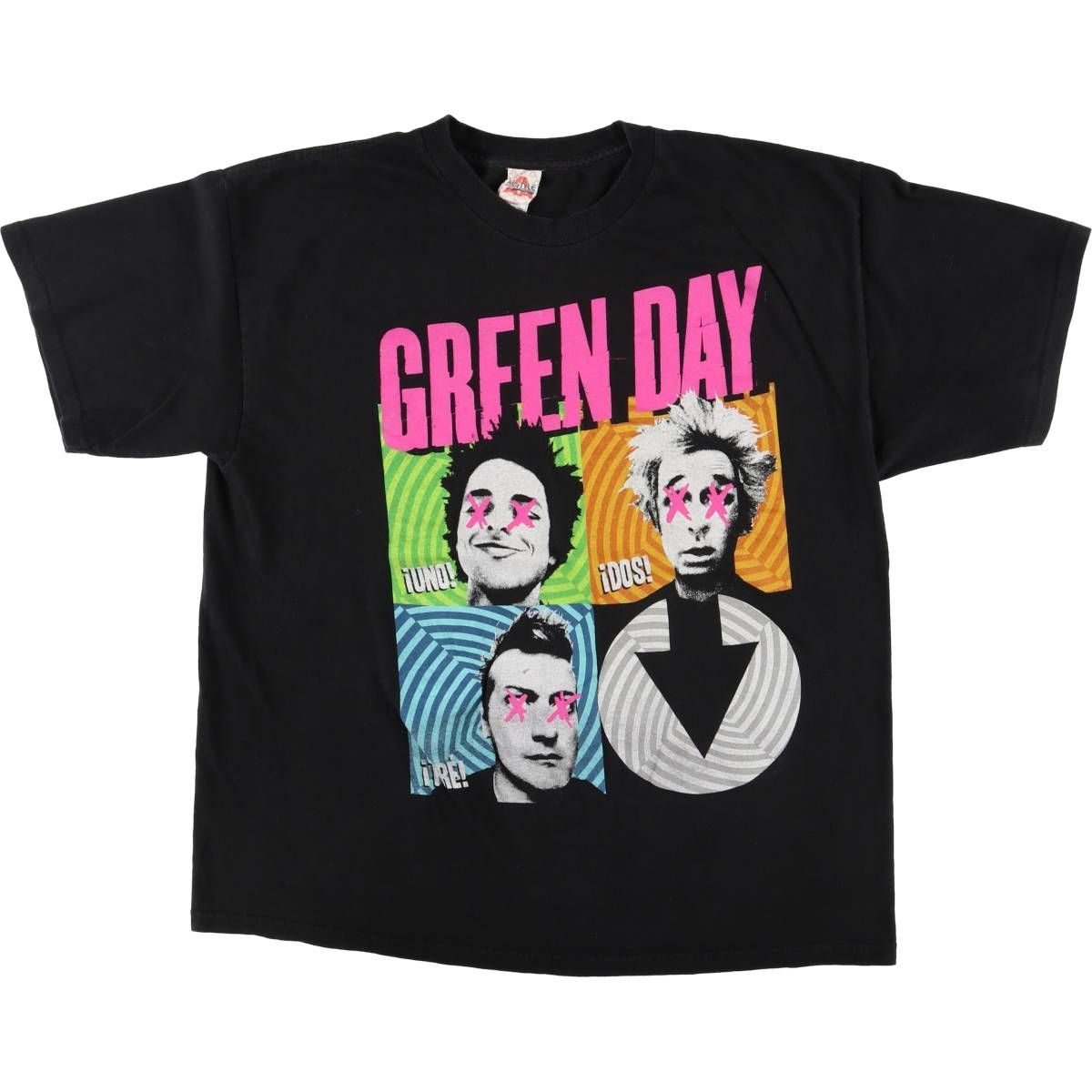 古着 ALSTYLE GREEN DAY グリーンデイ バンドTシャツ バンT メンズXL相当|eaa539484
