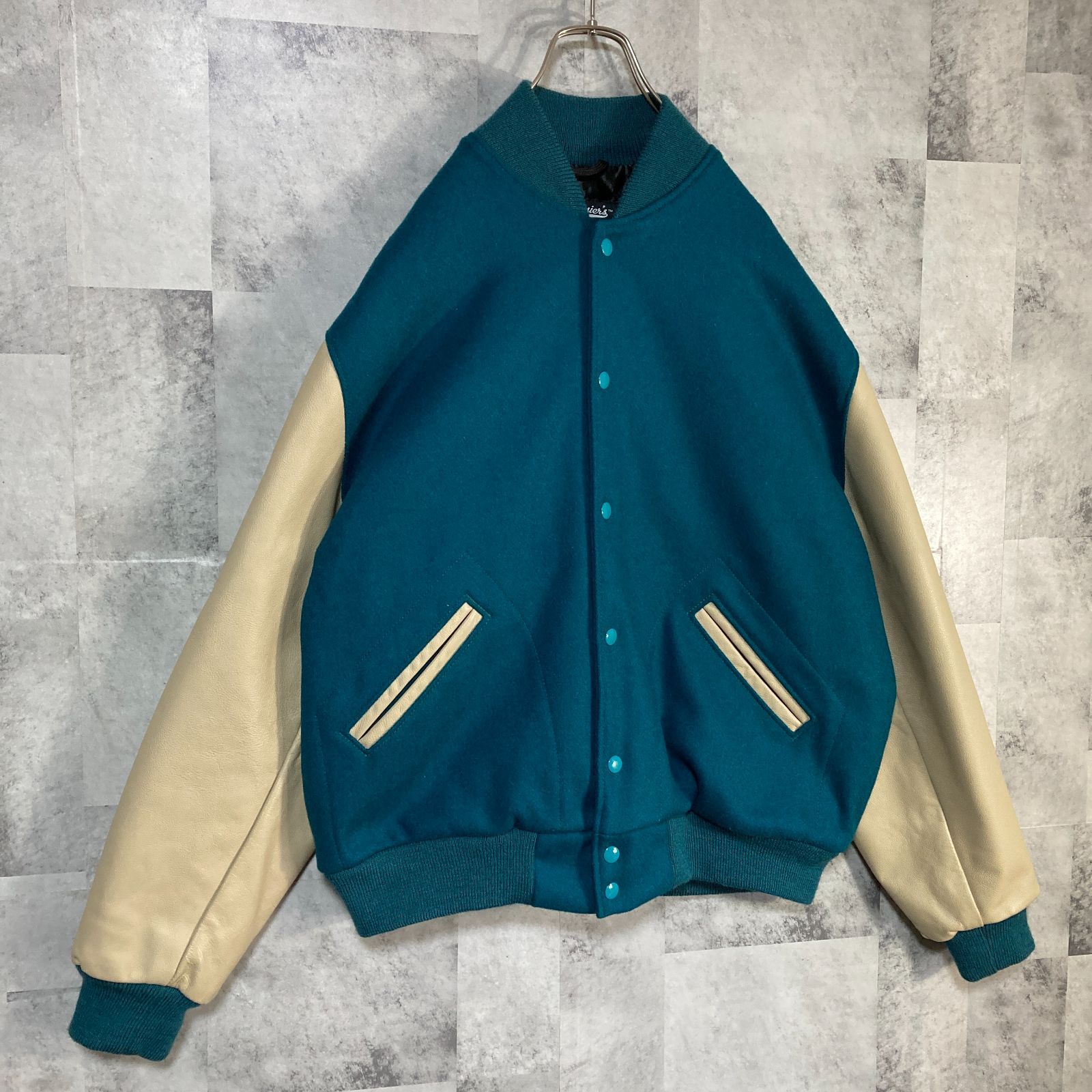 Settlemier's セトルマイヤーズ メンズスタジャン　袖レザー XL 145f6c013df49d3b97e9a5ff5f4912