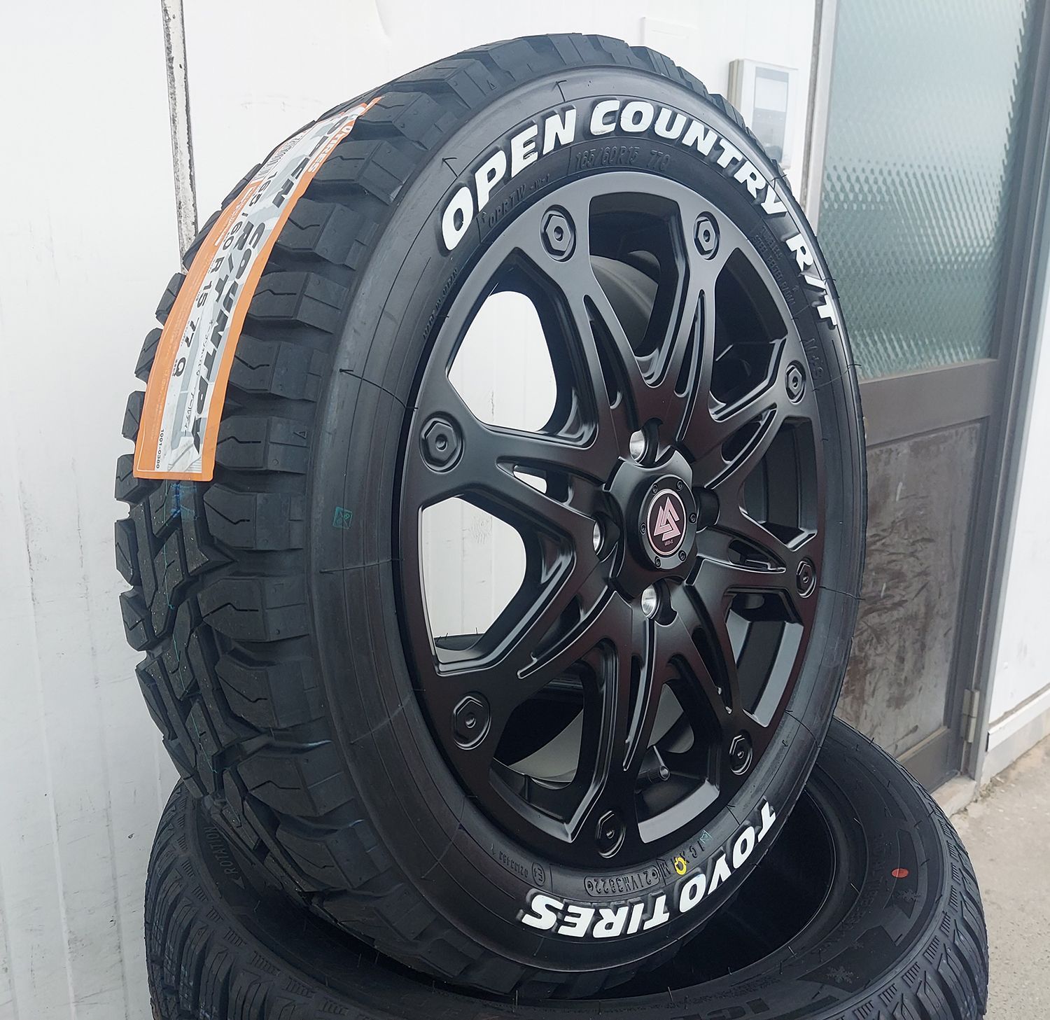 165/65r15　純正タフトホイール バリ溝 美品】ダイハツ タフト 純正 15in 4.5J +45 PCD100