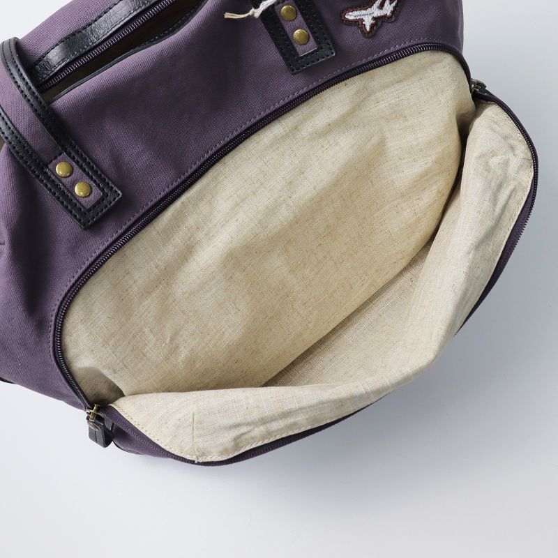 定価2.5万 Dakota ダコタ ボイジャー ボストンバッグ /パープル