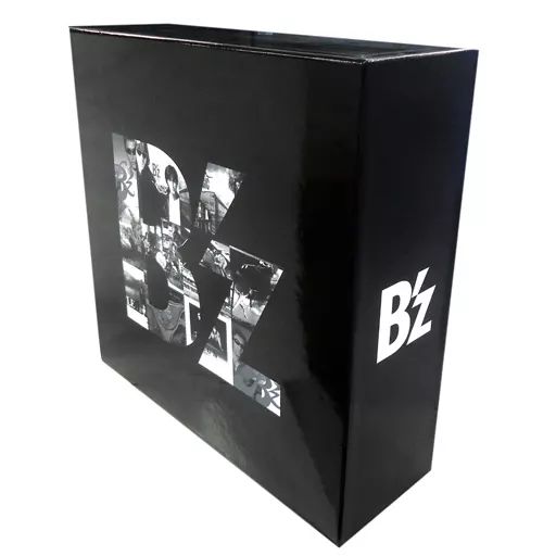 特典系収納BOX 男性アイドル B’z オリジナル アナログレコード収納ボックス ブラック B’z 30th Year Exhibition SCENES” 1988-2018 LP 特典券5枚交換品