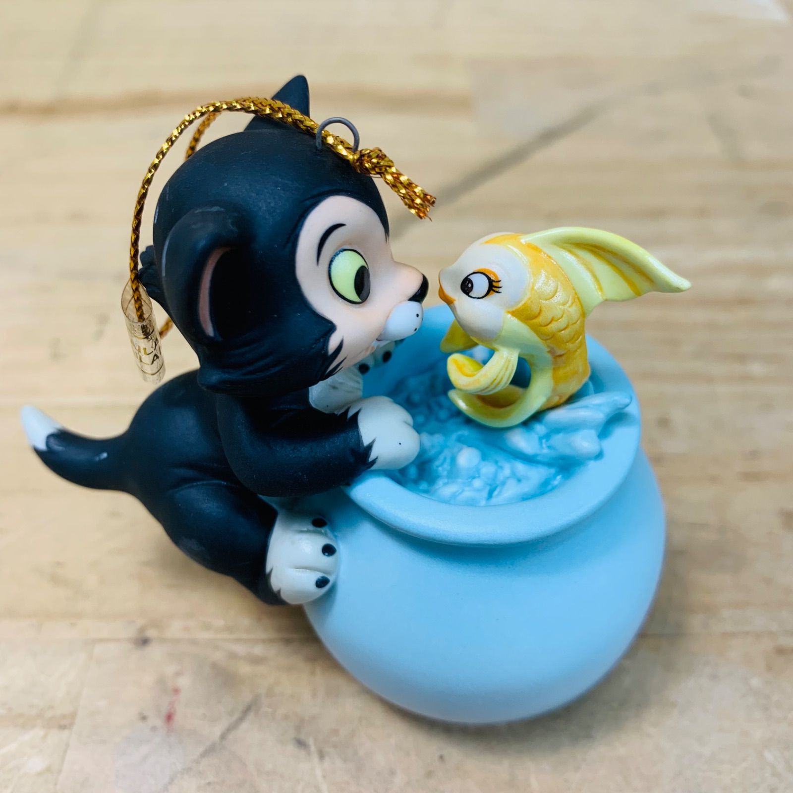 T36906 Disney ディズニー WDCC フィガロとクレオ 置物 オーナメント 