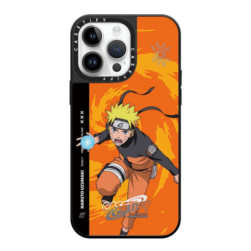 早割クーポン！ ケースティファイ iPhone15ミラーケース NARUTOコラボ iPhoneアクセサリー