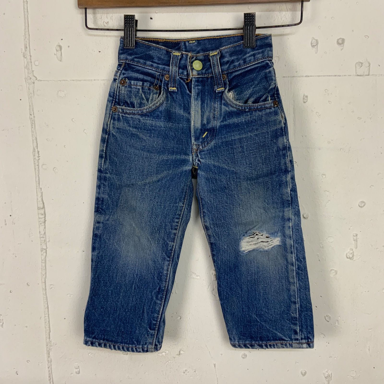 60s70s60年代70年代 ヴィンテージリーバイスLevi’s 302ビッグＥ子供用 古着 f250417001