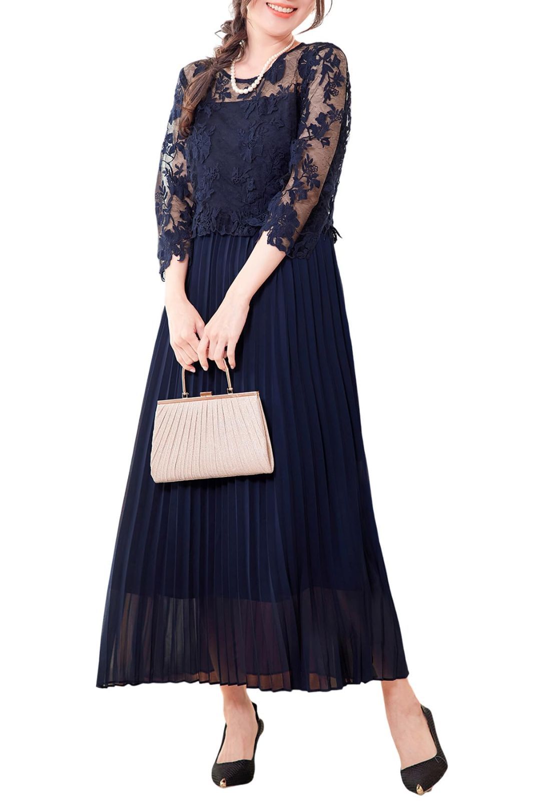 dazzlin チュールベールレースワンピース dazzlin（ダズリン）の「チュールベールレースワンピース（ドレス