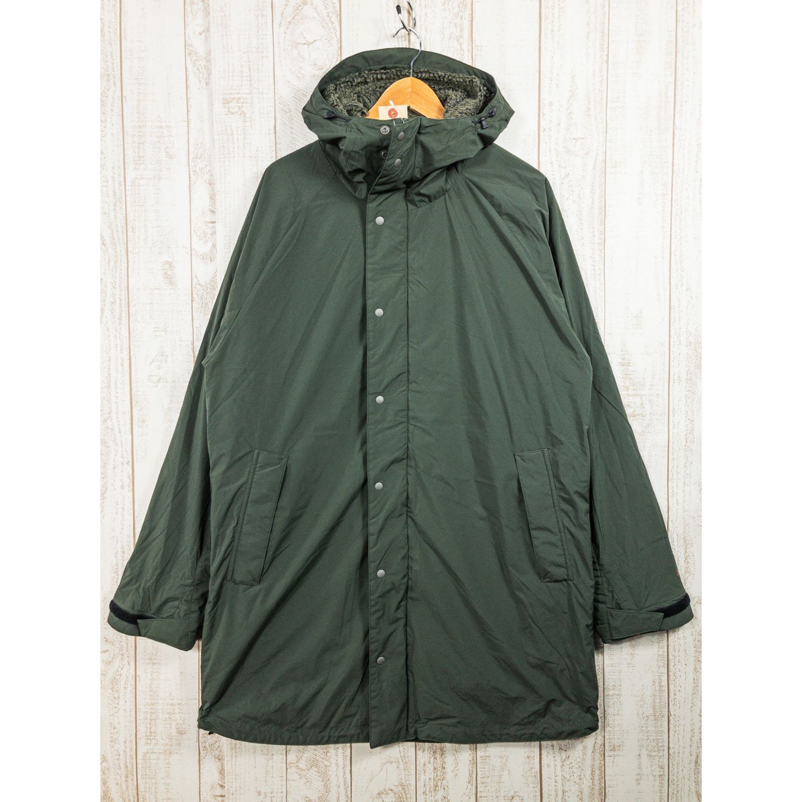 Men s XL グリーン系 Atelier Blue Bottle アトリエブルーボトル アルファ ウール ジャケット スーパーナチュラル コラボ ナイロン ウェア トップス アウター ジャケット フリース z00050