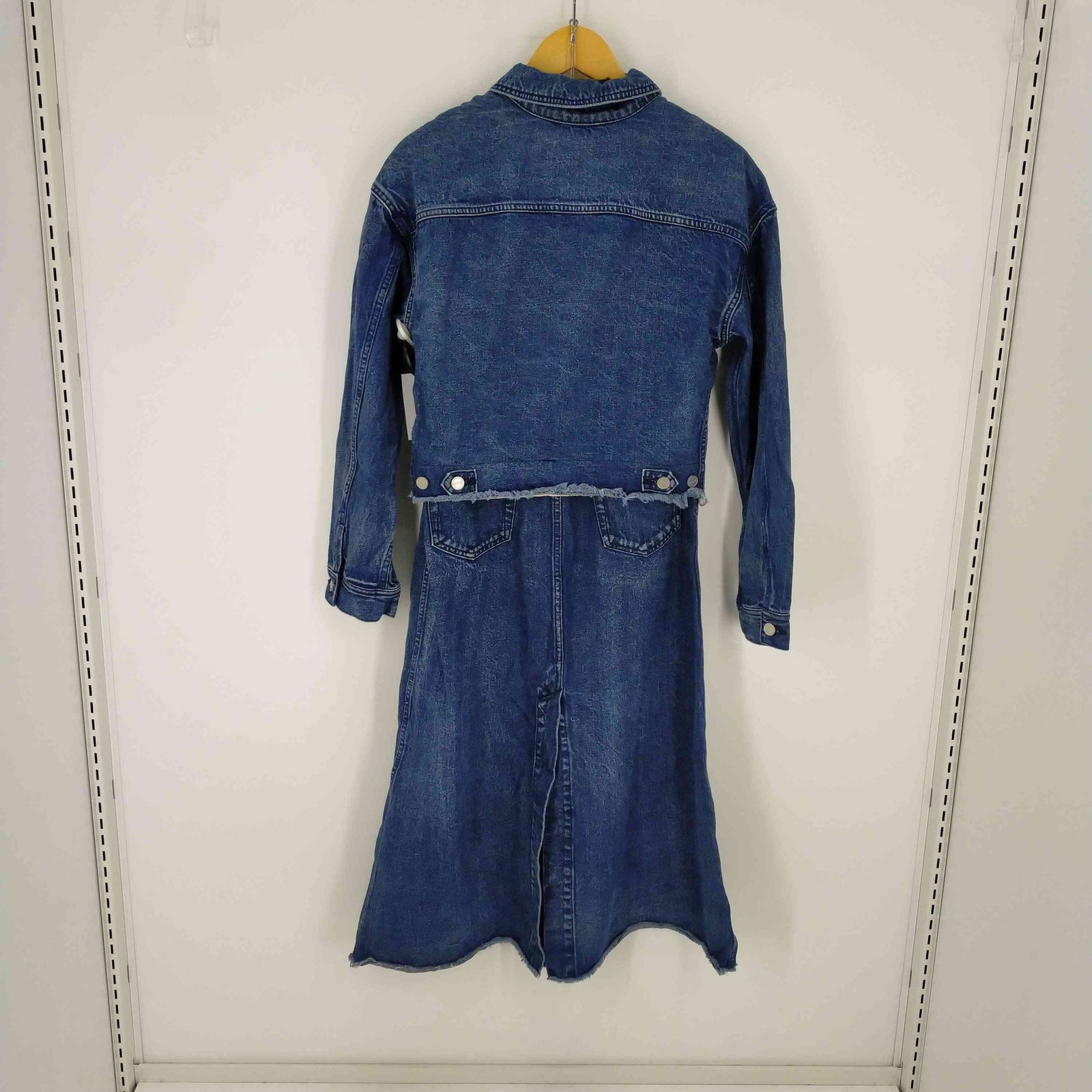 アメリ AMERI 4WAY デニムドレスコート 4WAY DENIM DRESS COAT デニム