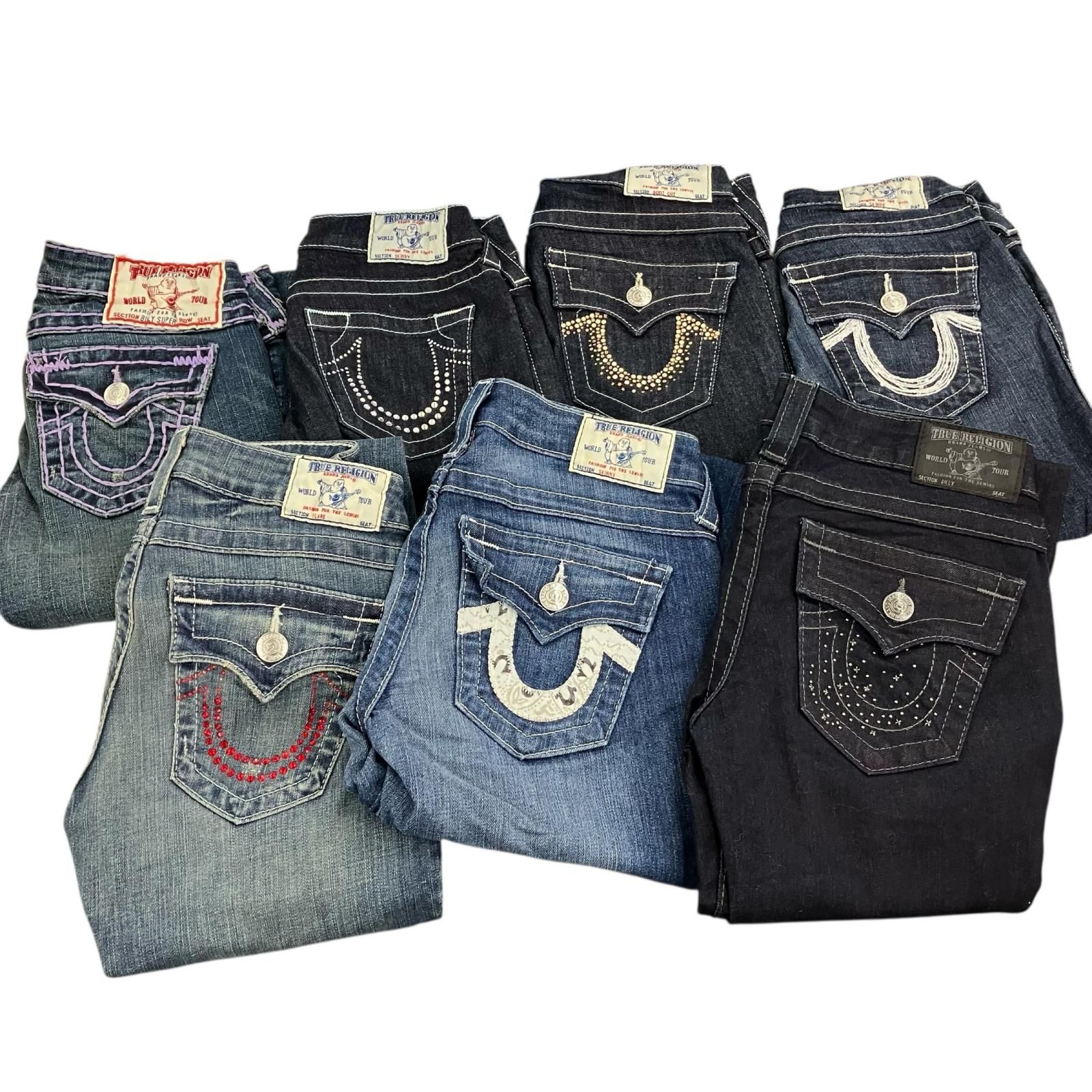 ブーツカットデニムtrue religion TRUE RELIGION ブーツカットデニム 28/33 true religion トゥルー