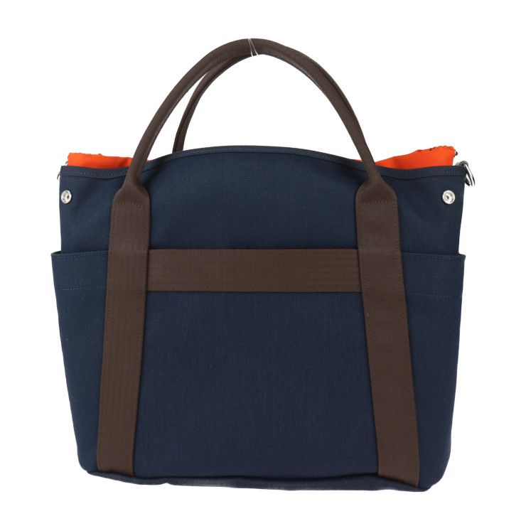 HERMES エルメス SAC DE PANSAGE GROOM サック ド パンサージュ グルーム トートバッグ トワルシェブロン ネイビー フー  シルバー金具 2WAY ショルダーバッグ ハンドバッグ W刻印 【本物保証】 - メルカリ