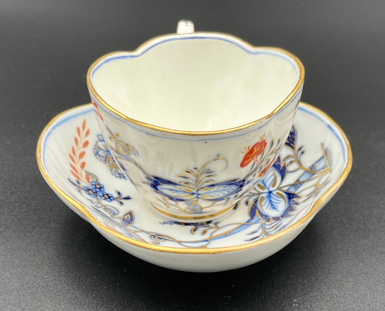 Meissen　アンティーク　 マイセン黄金装飾の高台コンポート⚫︎稀少品・美術品 Meissen アンティーク マイセン黄金装飾の高台コンポート