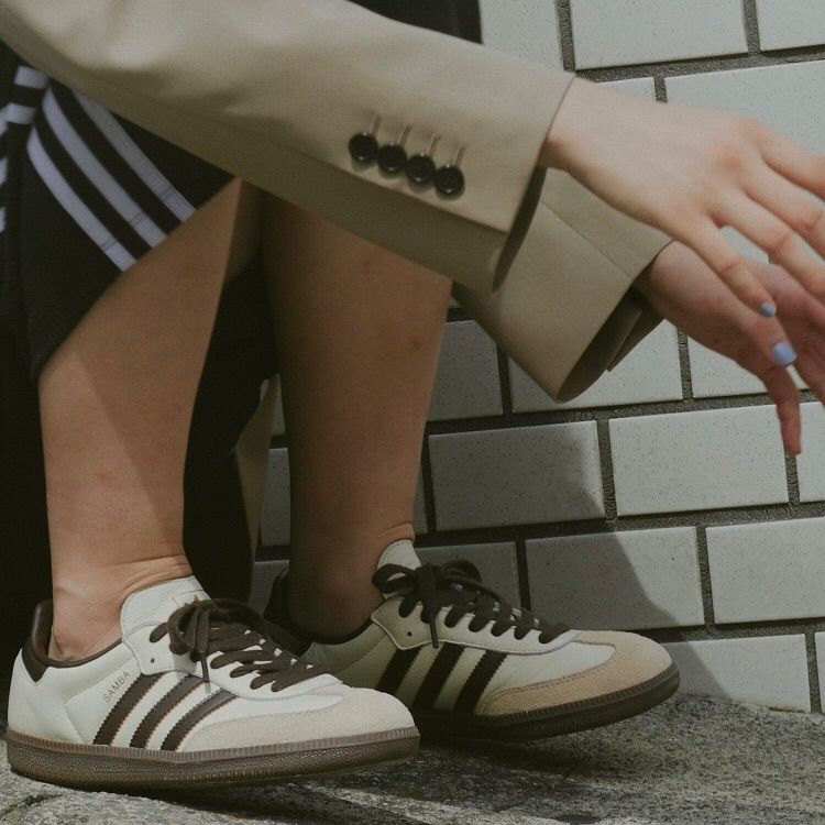 新品⭐️adidas SAMBA OG ZOZO 26.5cm クリームホワイト×ダーク  