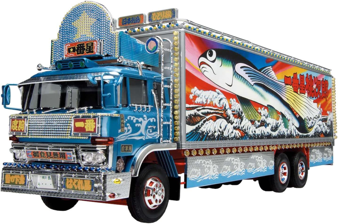 青島文化教材社 1/32 トラック野郎シリーズ No.2 一番星 熱風5000キロ プラモデル