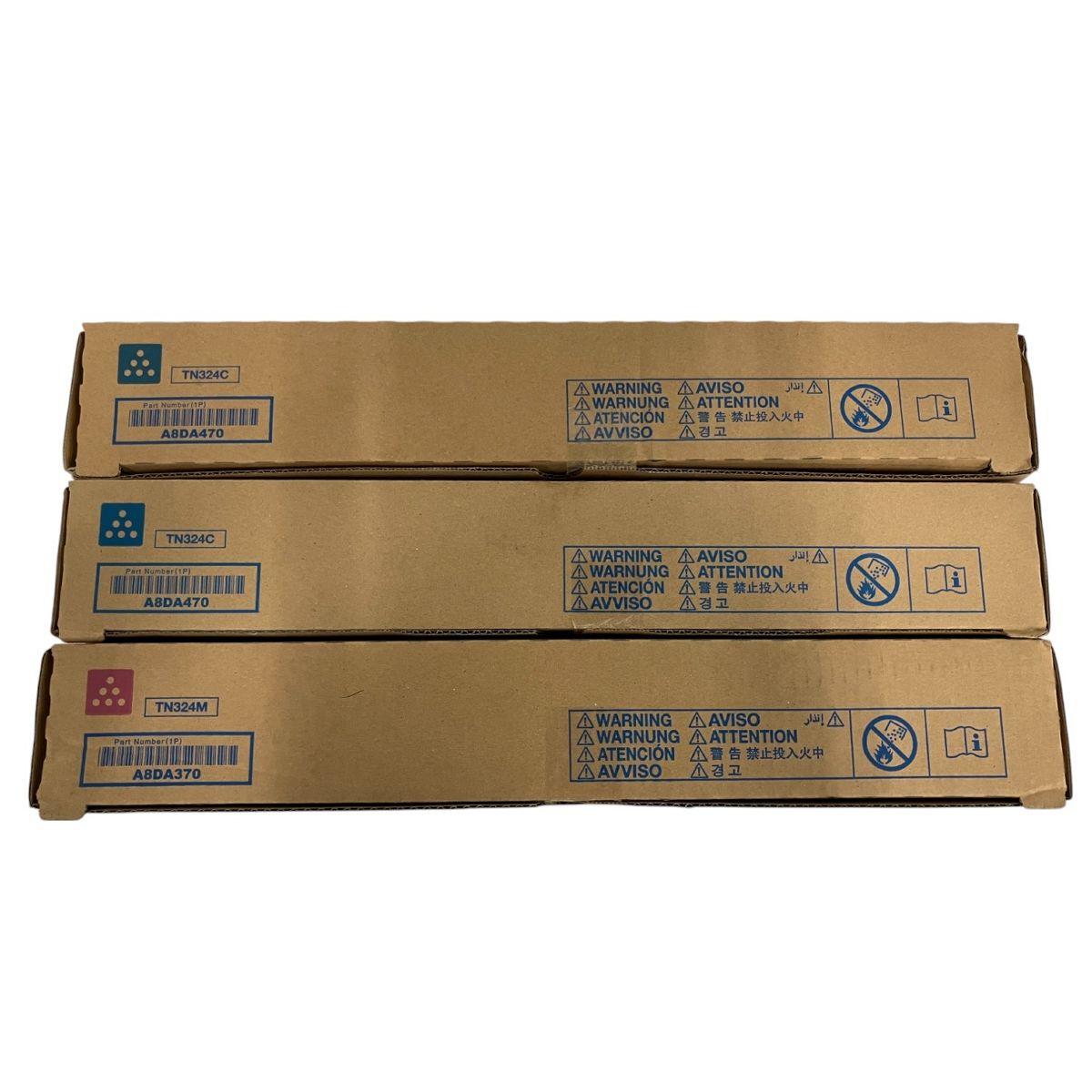 コニカミノルタ TN324JK トナーカートリッジ ブラック・シアン KONICA