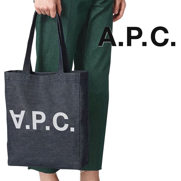 APC アーペーセー トートバッグ デニムトート INDIGO/デニムブルー