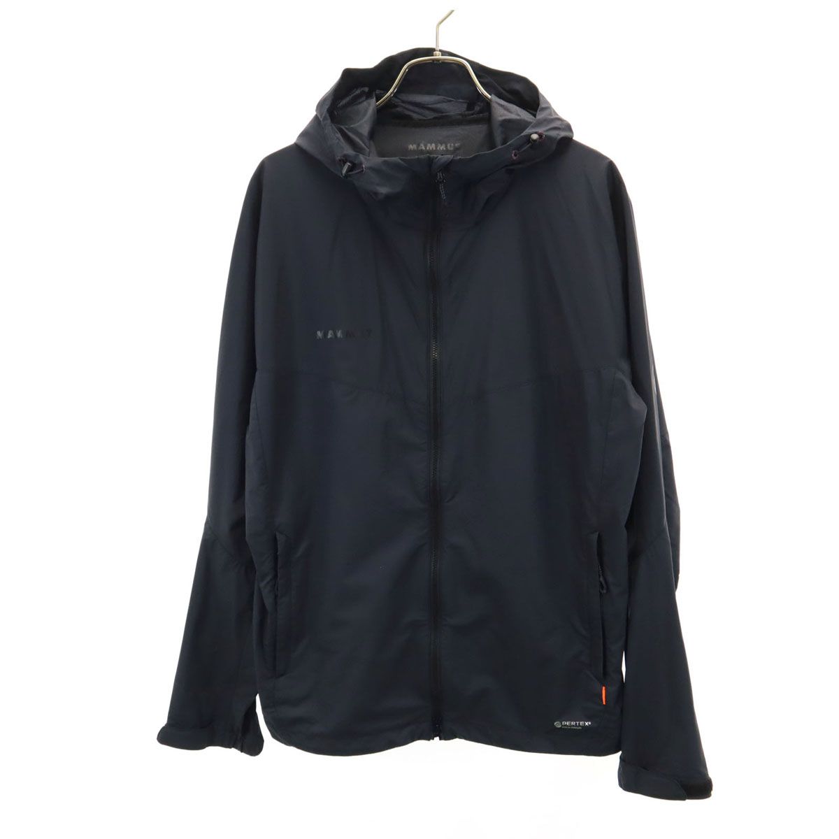 Mammut マムート ウインドブレーカー L ネイビー系 アウトドア メンズ 古着