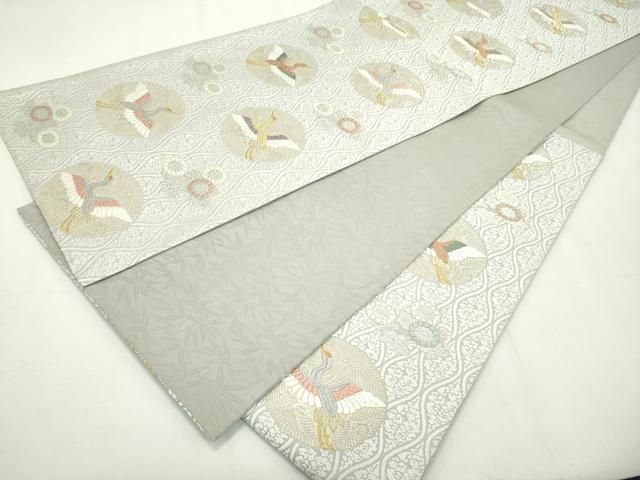 平和屋本店□極上 山口美術織物 皇室 伊勢神宮御用 西陣織 六通柄袋帯