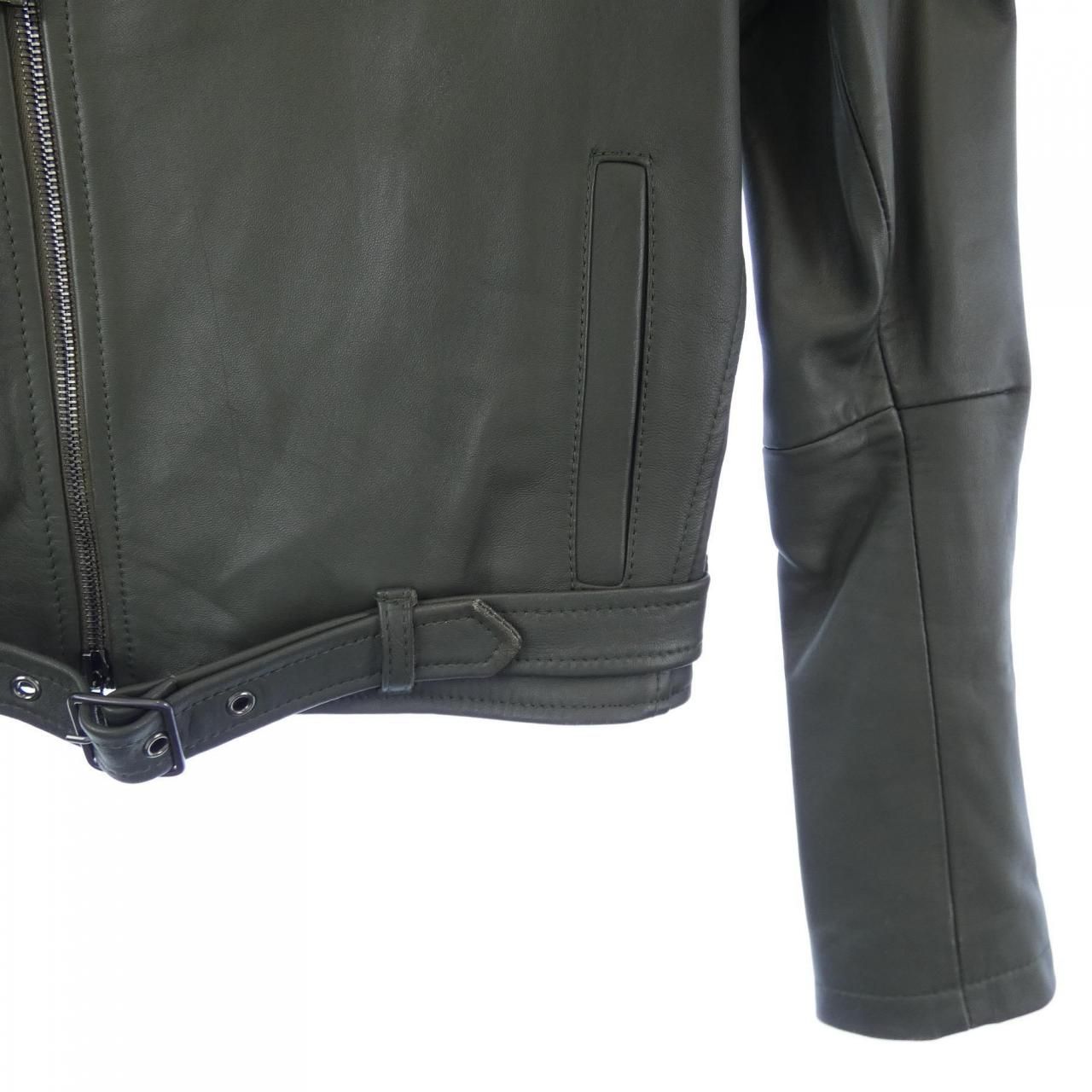 極美品 CAVALLI CLASS ロベルト カヴァリ レザー ジャケット ロベルトカヴァリ ROBERTO CAVALLI レザージャケット 極美品 CAVALLI