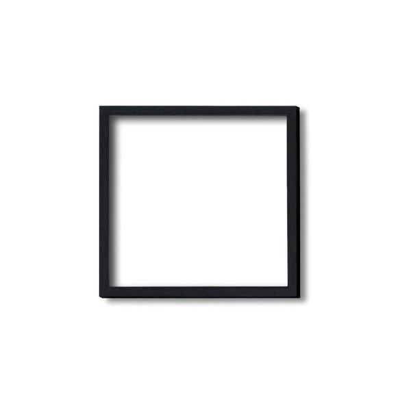 木製正方額・壁掛けひも 5767 250角（250×250mm）「ブラック」