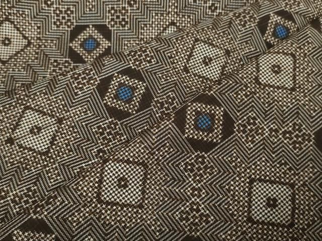 平和屋着物□希少 男性 本場大島紬 龍郷絣 秋名バラ 逸品 DZAB0158kh5 平和 