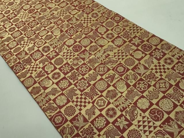 平和屋本店□極上 本場筑前博多織 草木染 手織工房 染匠:小森久 両面