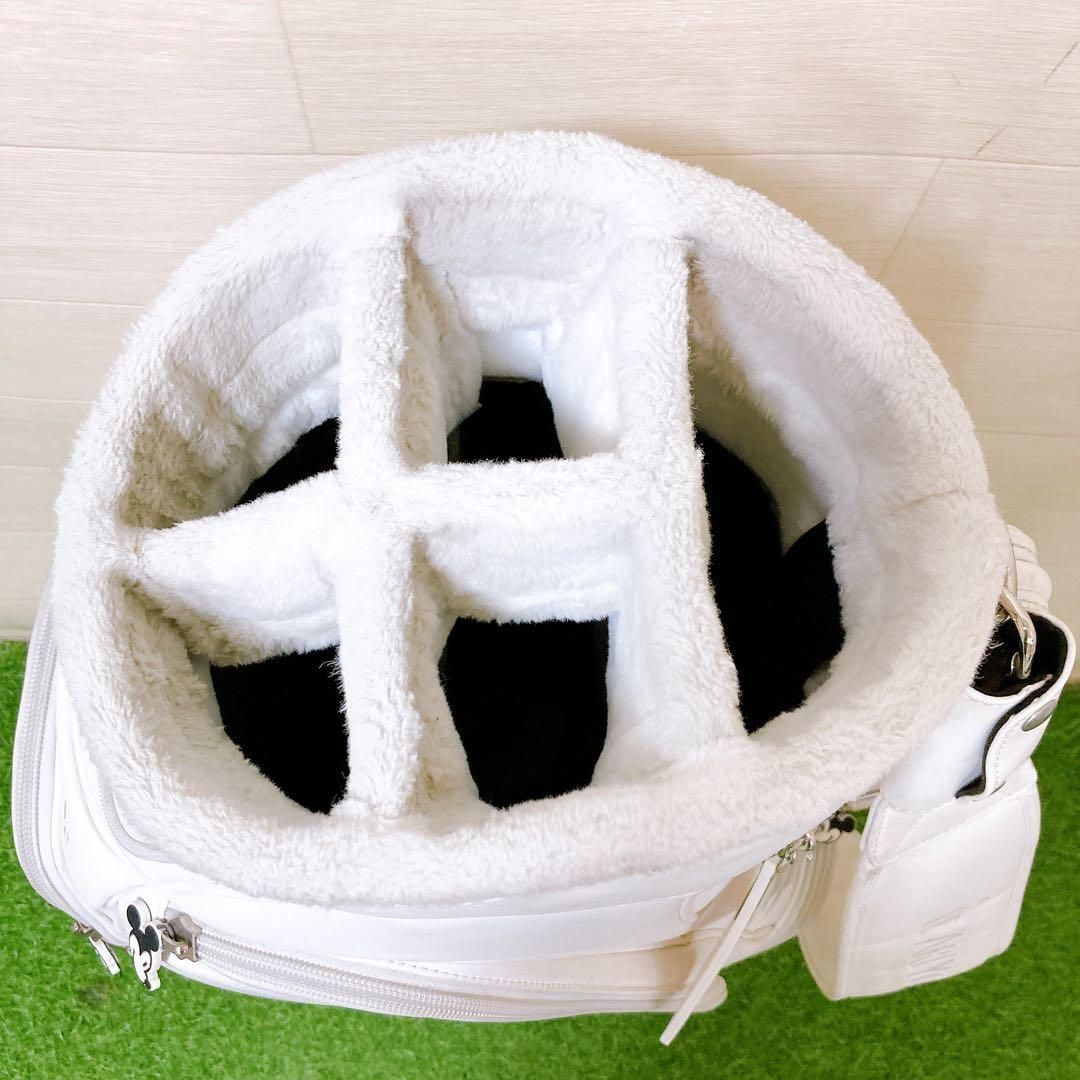 M【フードなし】パーリーゲイツディズニー　ミッキー　コラボ　キャディバッグ　希少 M【フードなし】パーリーゲイツディズニー ミッキー コラボ