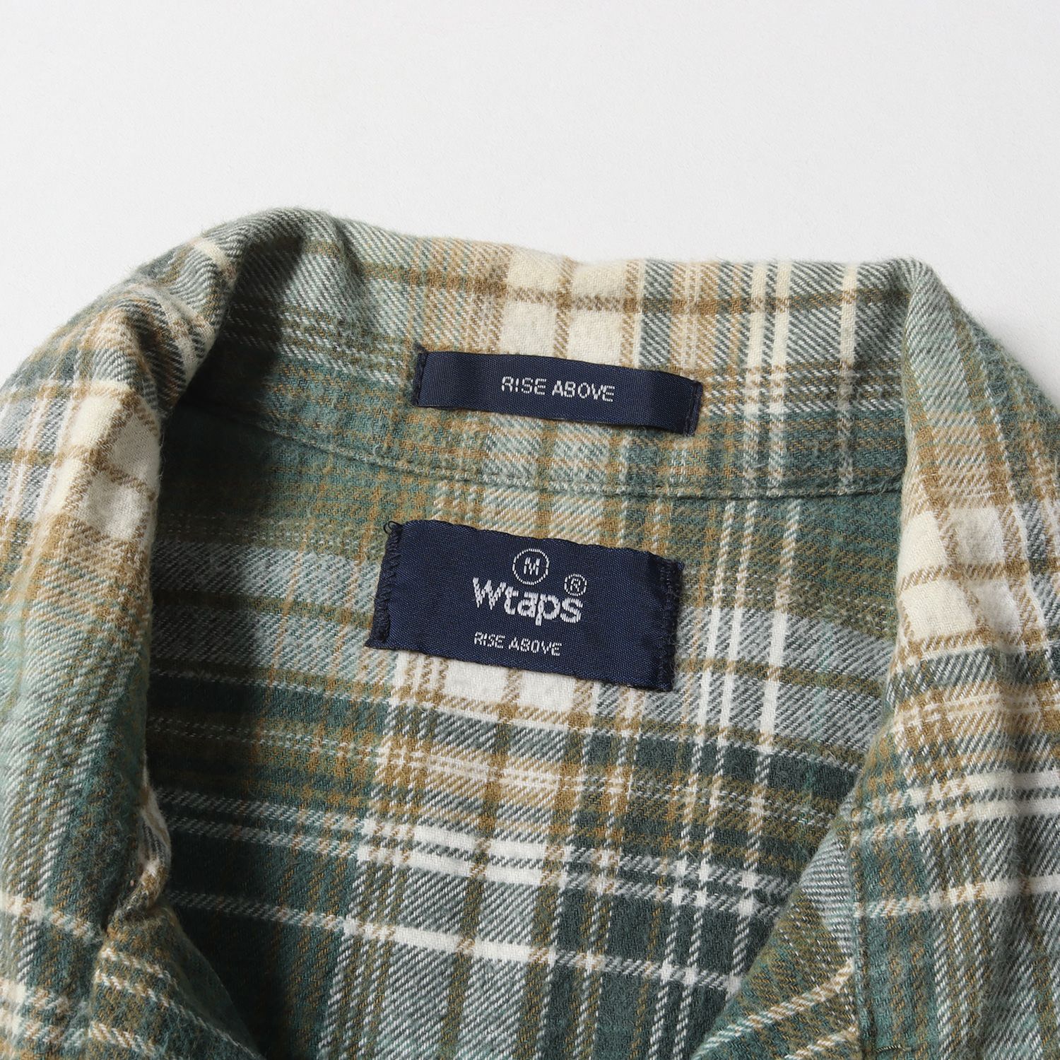 WTAPS ダブルタップス シャツ サイズ:M オープンカラー チェック 