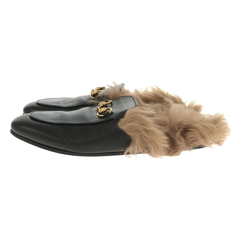 GUCCI グリッター レディース プリンスタウン ミュール 37シルバー GUCCI グッチ サンダル プリンスタウン ホースビット バブーシュ