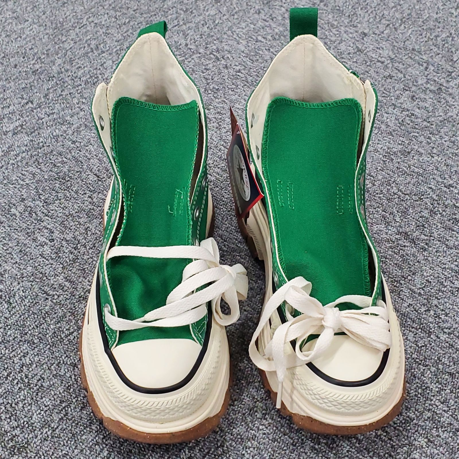 タグ付き 未使用 CONVERSE ALL STAR TREKWAVE Z HI GREEN サイズ