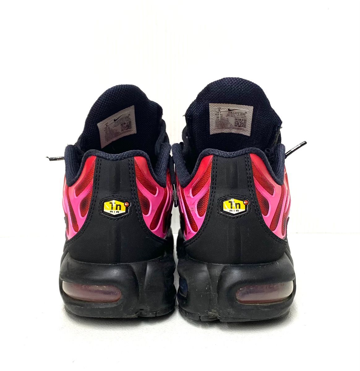 ナイキ NIKE ×Supreme シュプリーム AIR MAX PLUS HYPER GRAPE エアマックス プラス ハイパーグレープ  DA1472-600 黒　ブラック 26.0cmサイズ