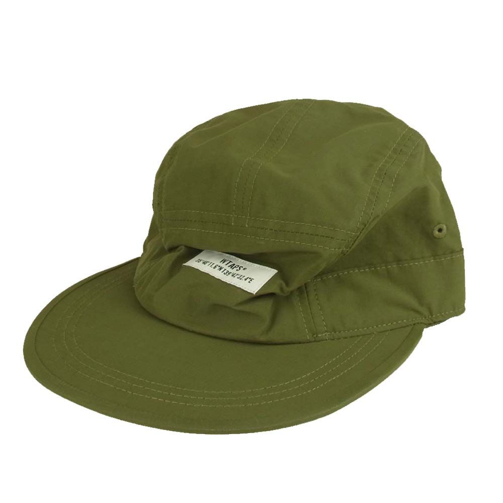 ダブルタップス ナイロン キャップ キャップ 帽子 オリーブ WTAPS