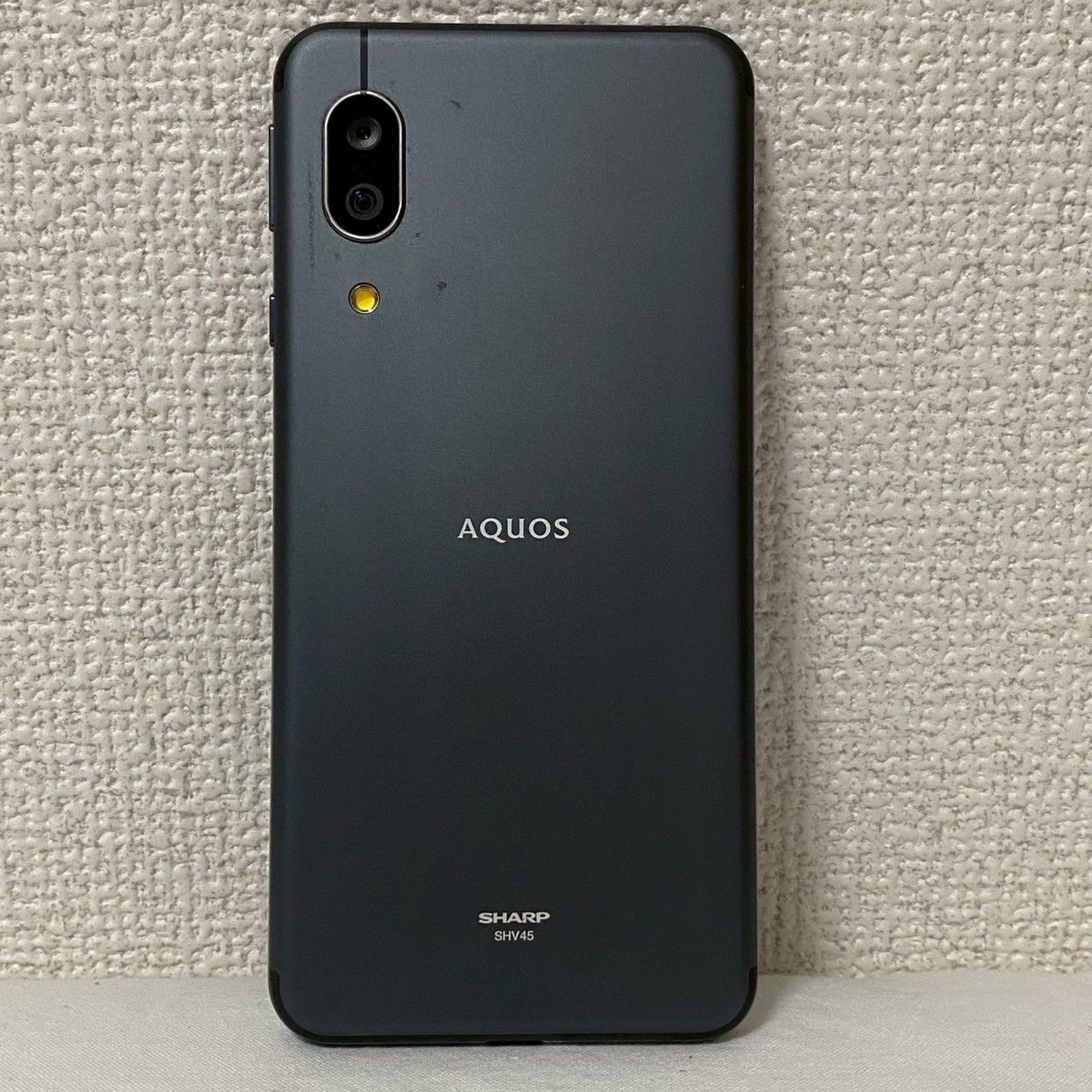 動作確認済】AQUOS/sense3/SHV45/ブラック/本体のみ/利用制限