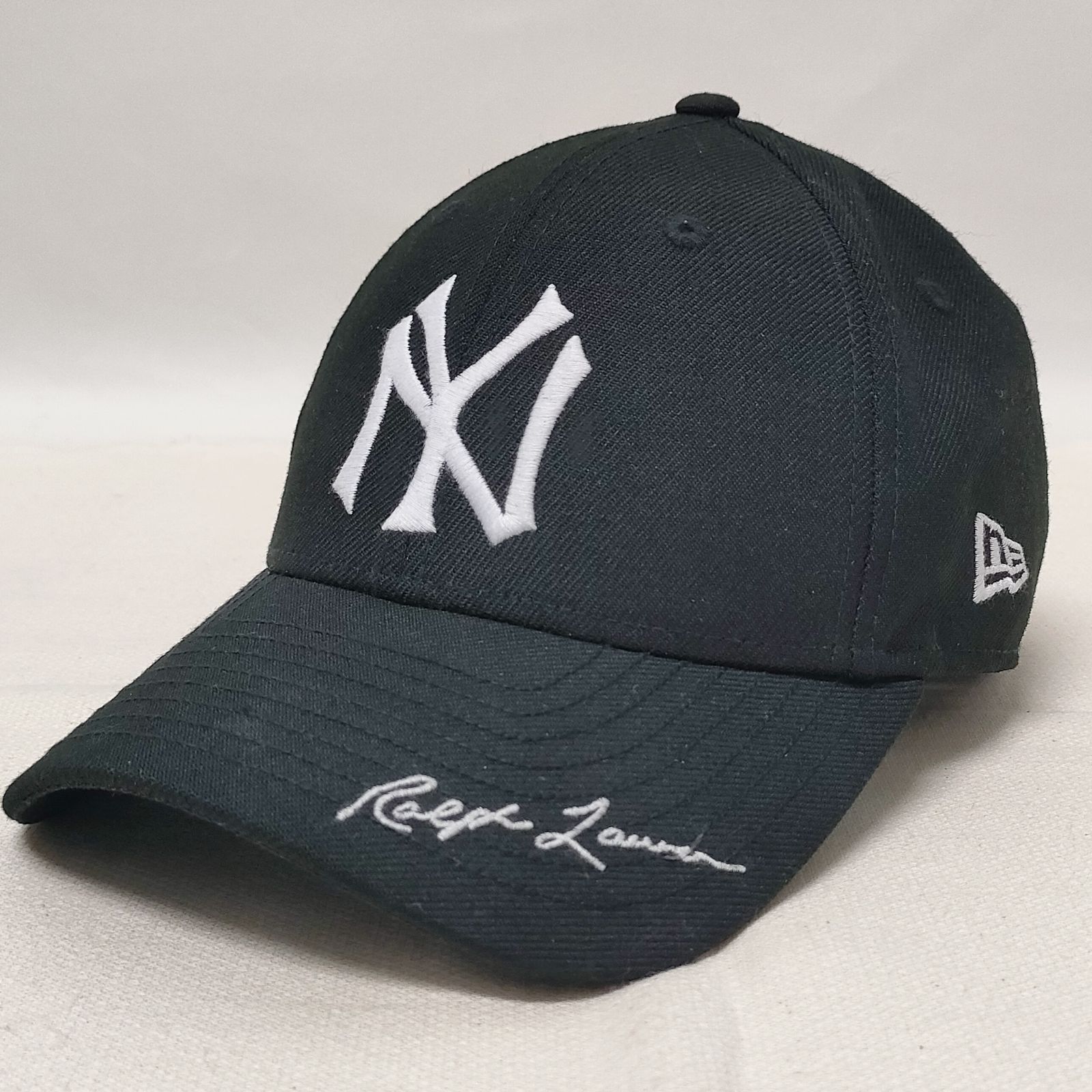 中古品】NEW ERA × ラルフローレン ヤンキース コラボキャップ