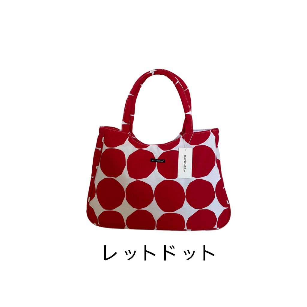 marimekko◆PAPAVER/ショルダーバッグ/キャンバス/　ウニッコ　トート　花柄