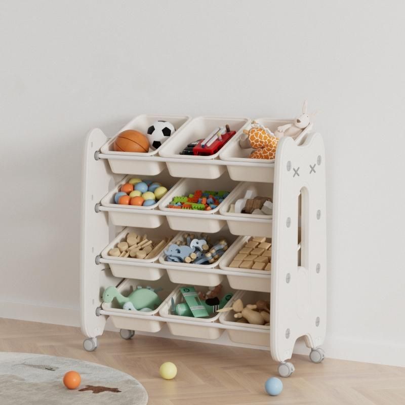 おもちゃ収納 4段 子ども 大容量 収納ラック ランドセルラック インナーボック yew 4