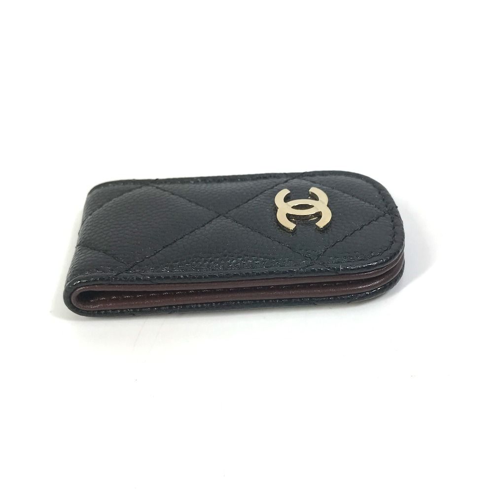 CHANEL シャネル マネークリップ マトラッセ キルティング