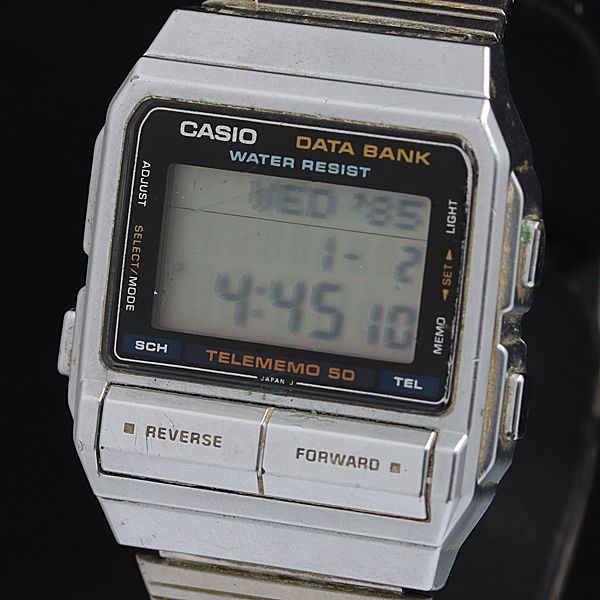 カシオ データバンク DB-520 QZ デジタル文字盤 レディース腕時計 KTR 2000000 NSK