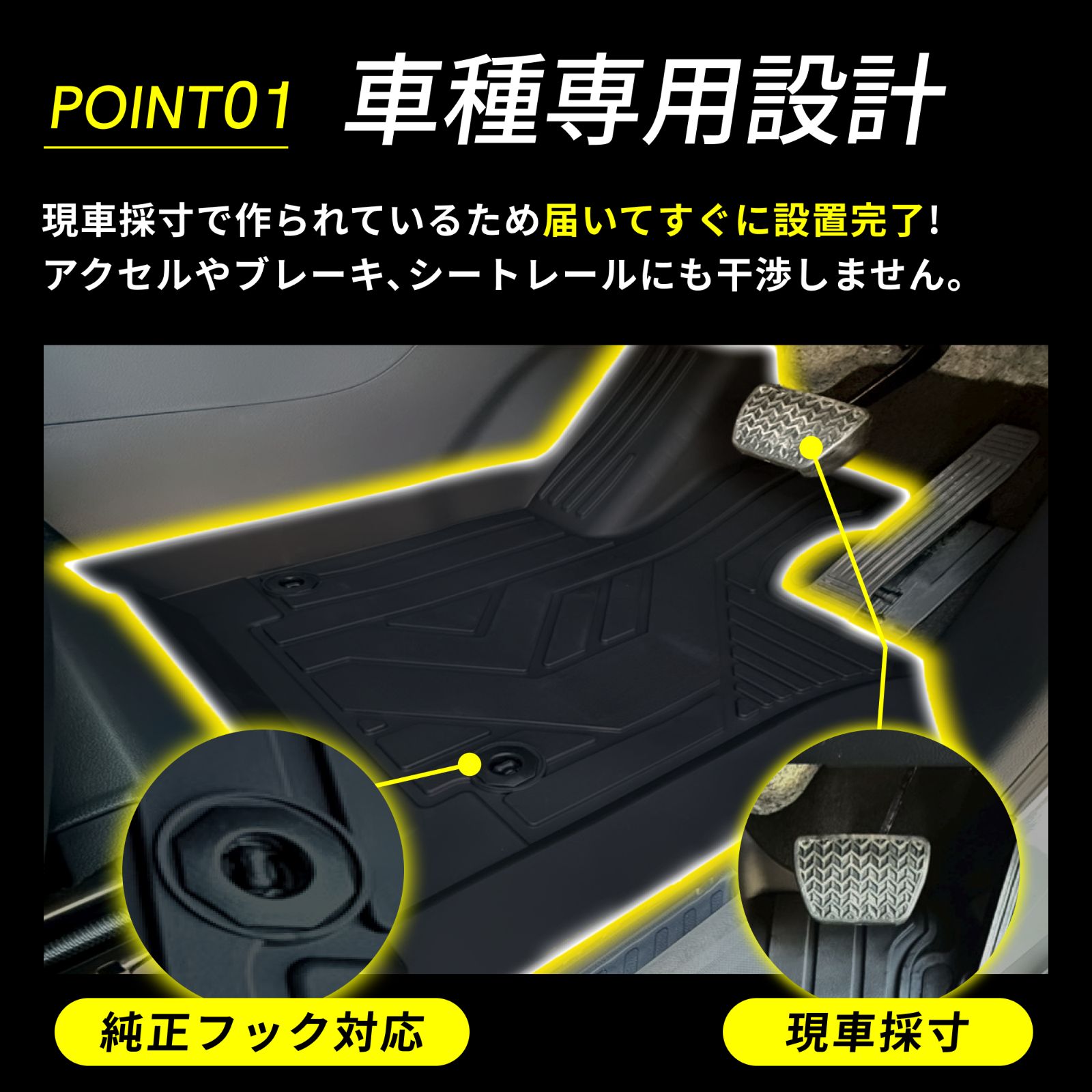 新型 アルファード ヴェルファイア 40系 インジェクション フロア 
