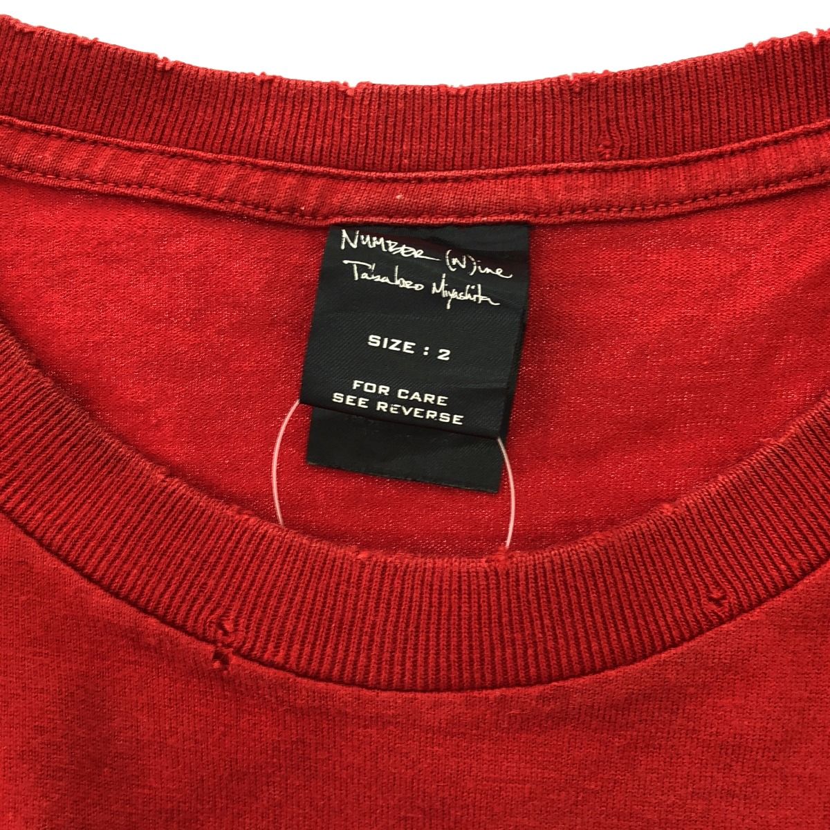 NUMBER(N)INE ナンバーナイン 2006SS ガンズ期 Welcome to the shadow