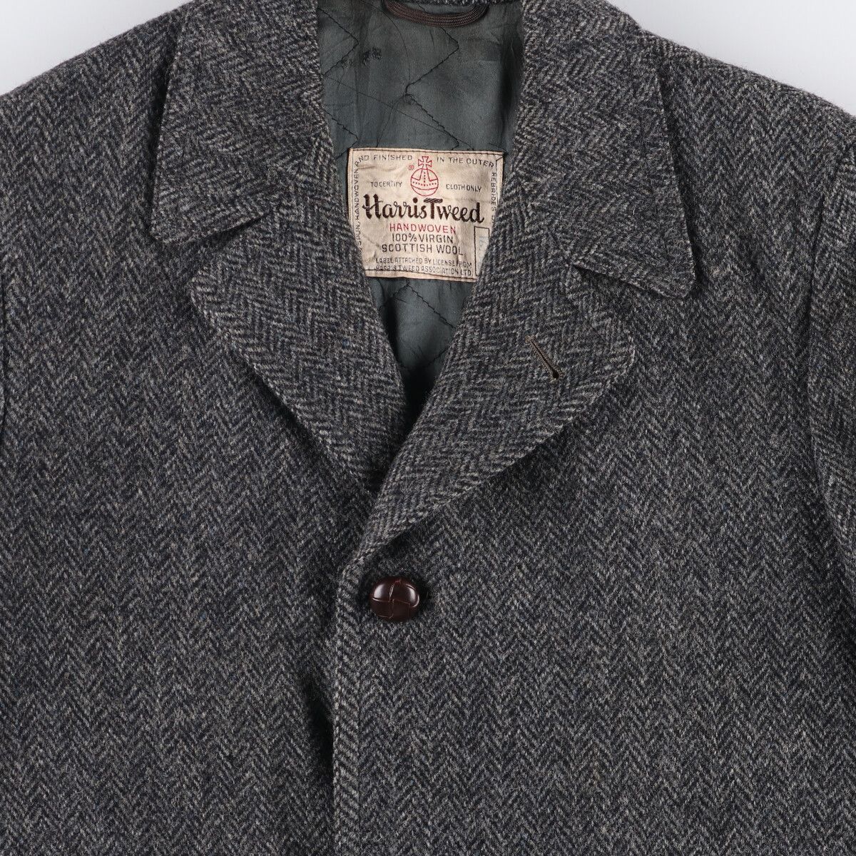 古着 70年代 シアーズ Sears Harris Tweed ハリスツイード